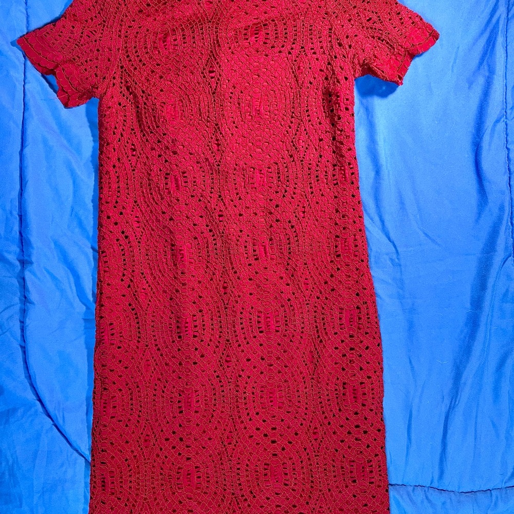 Red Lace Dress